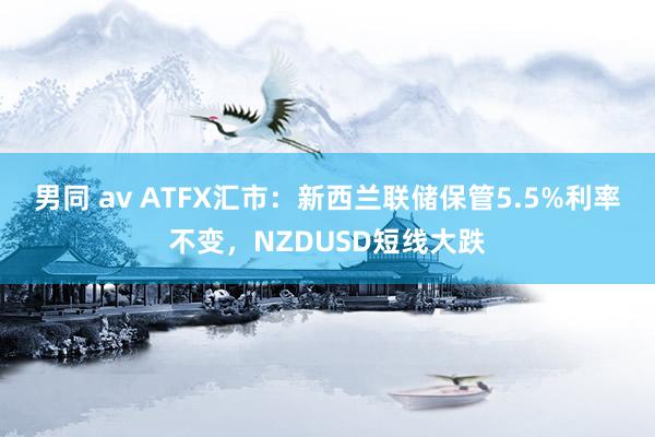 男同 av ATFX汇市：新西兰联储保管5.5%利率不变，NZDUSD短线大跌