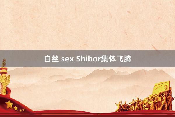 白丝 sex Shibor集体飞腾