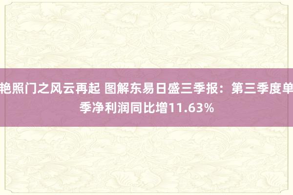 艳照门之风云再起 图解东易日盛三季报：第三季度单季净利润同比增11.63%