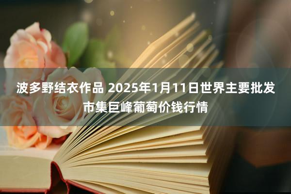 波多野结衣作品 2025年1月11日世界主要批发市集巨峰葡萄价钱行情